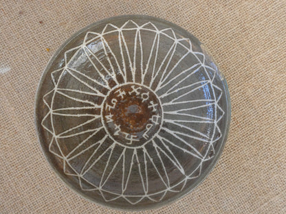084 Damaged relish bowl